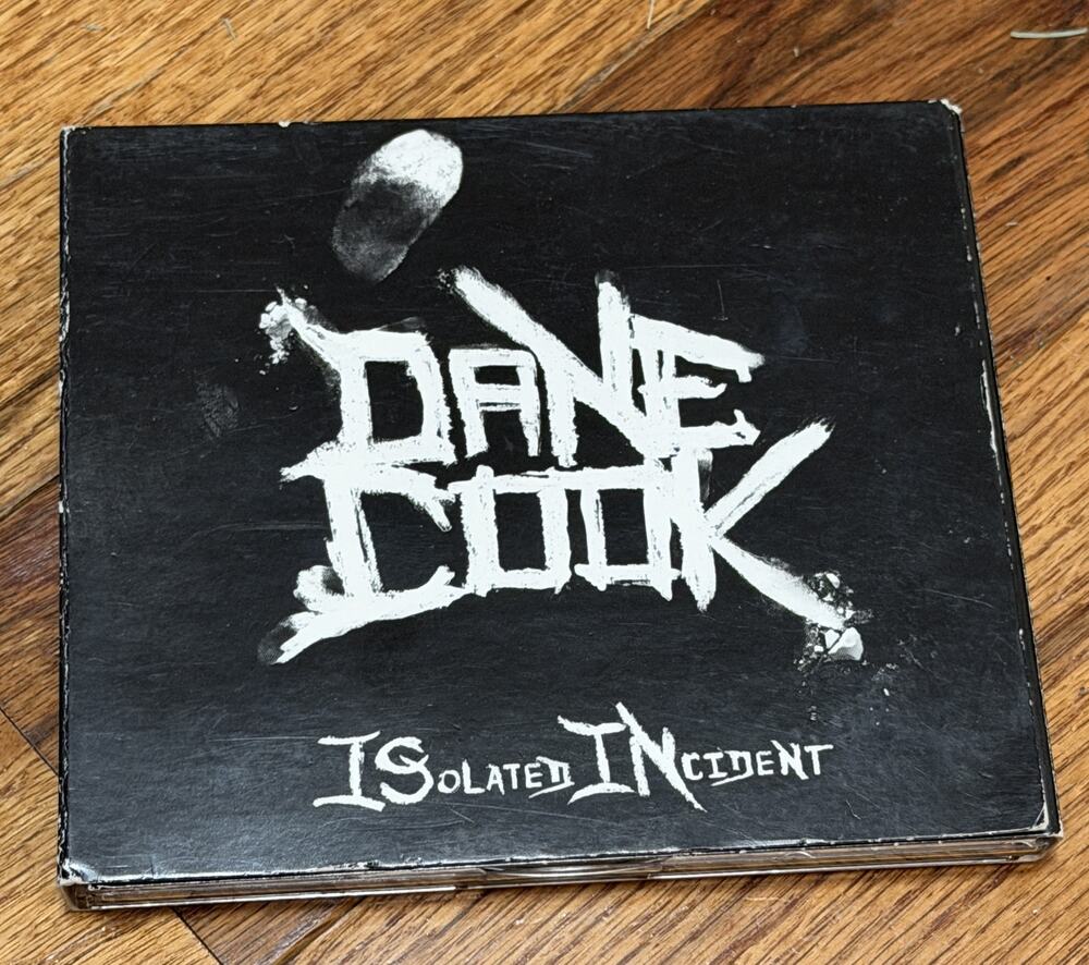 Dane Cook Isolated Incident CD DVD Set 2 Discs Comedy Central 2009 Special Album